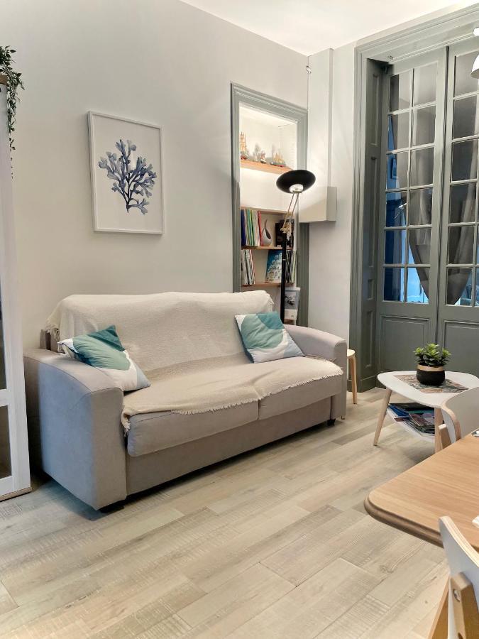 La Bateliere, Appartement Mer Avec Patio Prive 梅尔·莱斯·拜恩斯 外观 照片